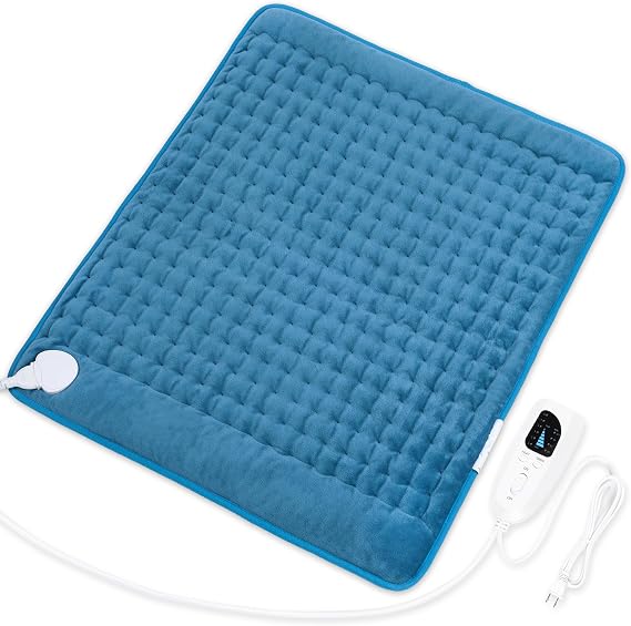 Deepsoon Heating Pad,Electric Heating Pads for Back,Gifts for Men Women