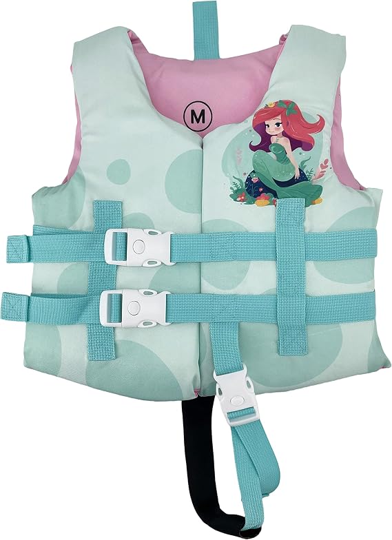 Swimming Vest Flotation Jacket Swim Jacket Learn to Swim Device 30-50 lbs