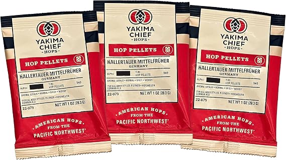 Learn To Brew 3oz Hallertau Hop Pellets, Green