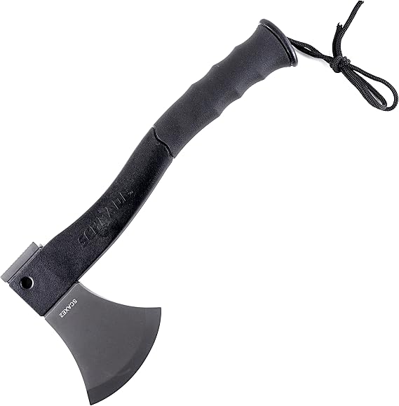 Schrade Delta Class Bedrock Axe with 3Cr13 Stainless Steel for Outdoor Survival