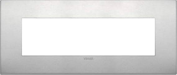 VIMAR Series Arke Frame Classic 7 Modules Aluminium