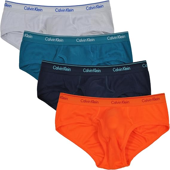 Calvin Klein Cotton Classic Fit 4-Pack Hip Brief