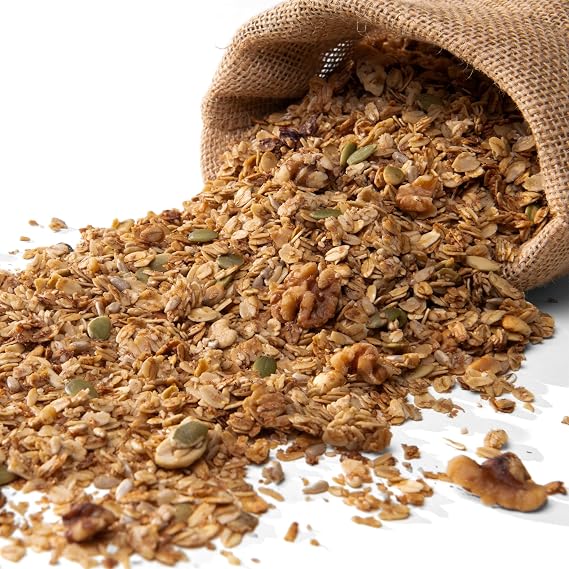 Grandy Organics 10lb Bulk Classic Certified Organic Granola - 8g Protein