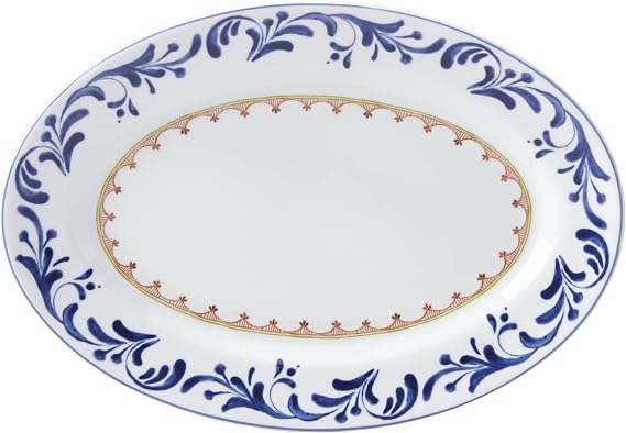 Dansk 865455 Northern Indigo 13" Oval Serving Platter