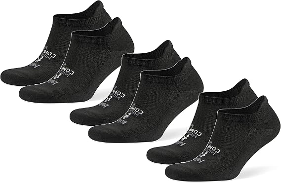 Balega Unisex Hidden Comfort Performance Athletic Running Socks (pack of 3)