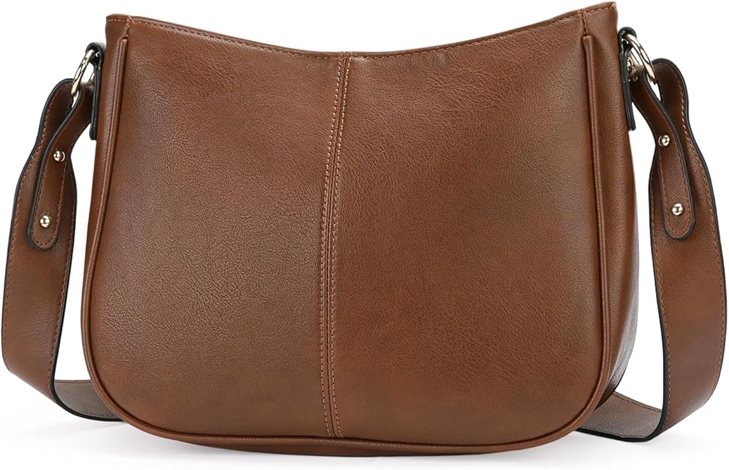GOIACII Hobo Tote Bags for Women Soft Vegan Leather Shoulder Handbag Slouchy Everyday Travel Purses
