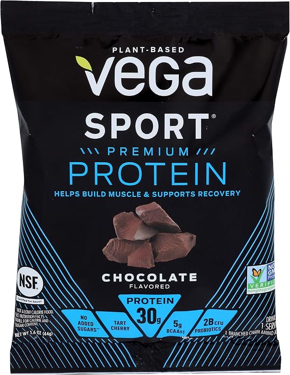 Vega Sport Performance Protein Powder, Chocolate, 1.6 Ounce