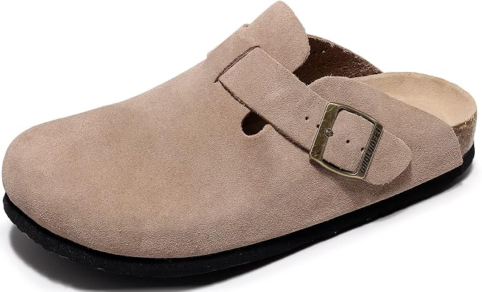 Clogs for Women Women's Clogs Mules with Arch Support and Adjustable Buckle