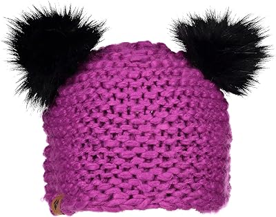 Obermeyer Kids Glen Faux Fur Pom-Pom Beanie Little KidsBig Kids