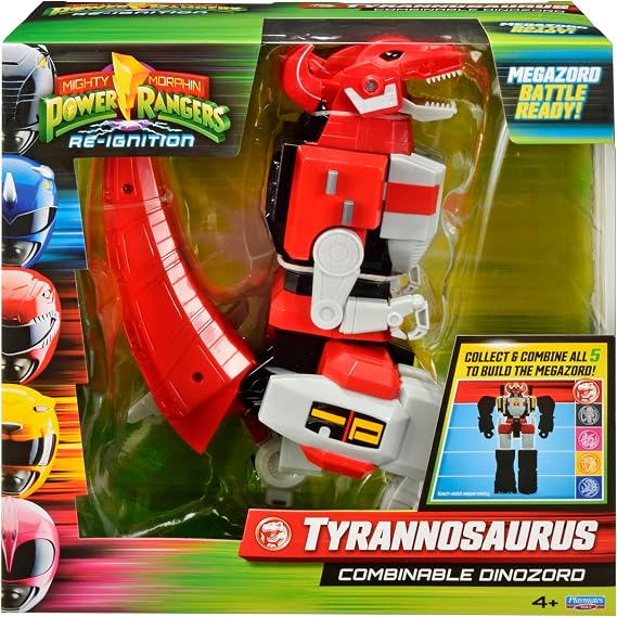 Power Rangers Re-Ignition 6 Inch Action Figure Combinable Megazord - Tyrannosaurus Rex