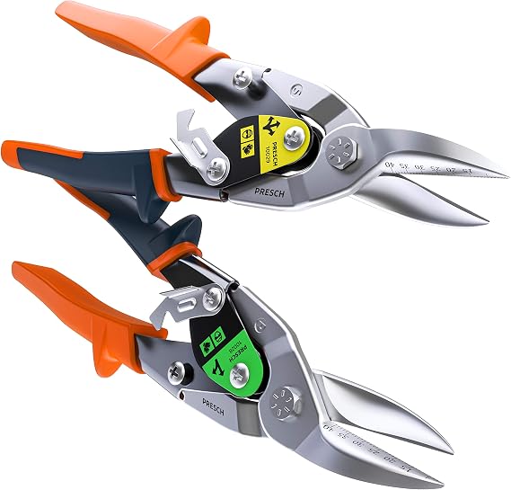 Tin Snips Straight Right and Set