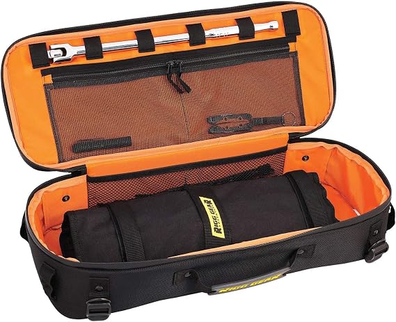 Nelson-Rigg Trails End Tool Bag Set (Includes Tool Roll), Black