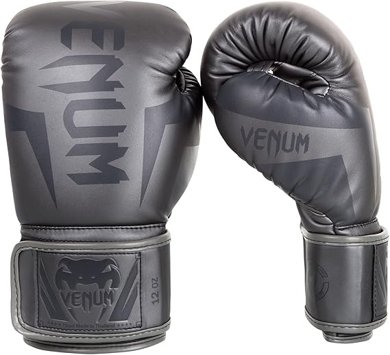 VENUM Elite Elite Boxing Gloves Gray/Gray