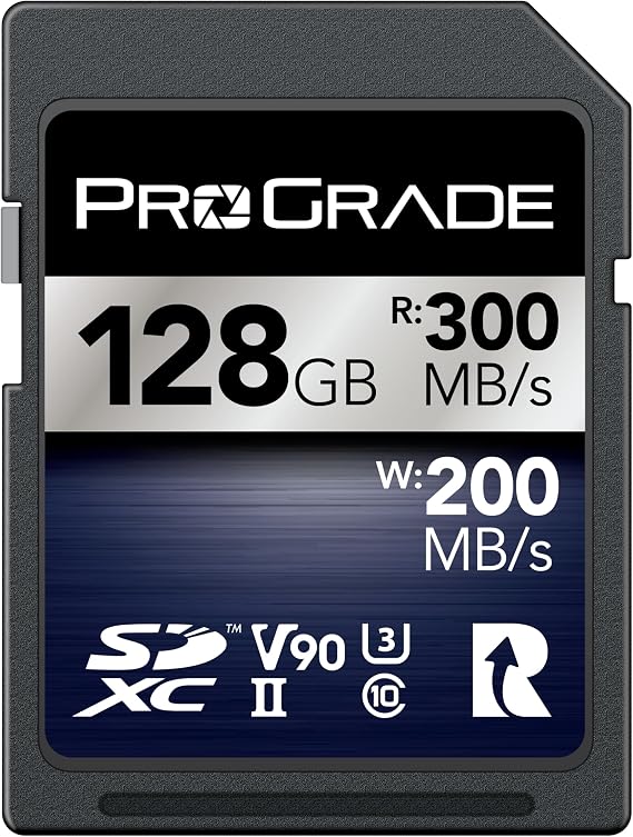 ProGrade Digital SDXC UHS-II V90 Iridium Memory Card (128GB)