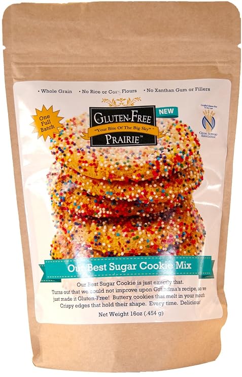Gluten-Free Prairie Our Best Sugar Cookie Mix, Certified Gluten Free Purity Protocol, Non-GMO, 16 Ounces