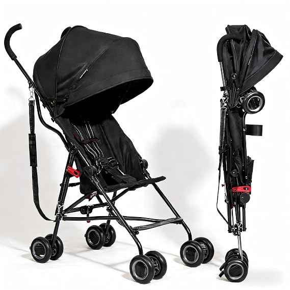 Cool Kids Superb 8.1 lbs Lightweight Stroller, Compact Folding Travel Buggy