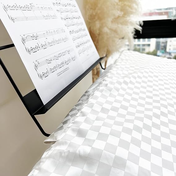 Digital Piano Cover Keyboard Dust Covers, Waterproof Tailored Fit Piano Covers for KORG Pa1000, Pa900, Pa700 and Pa600, Premium Pearl White Keyboard Cover in Digital Pianos for Home & Studio Use
