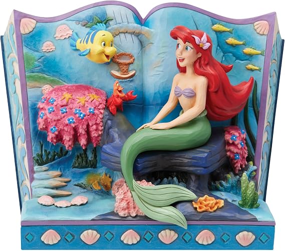 Disney Traditions The Little Mermaid Hikaye Kitabı Figürü