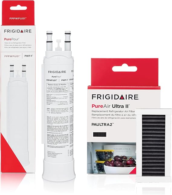 Frigidaire FPPWFU01 Water and PAULTRA2 Air Filter Combo Kit, 2 Count