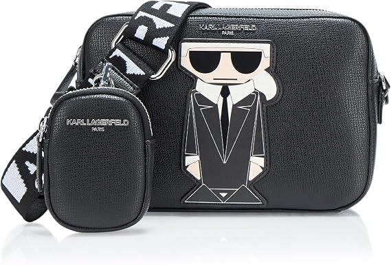 KARL LAGERFELD Paris レディース メイベル グラフィックカメラ クロスボディ