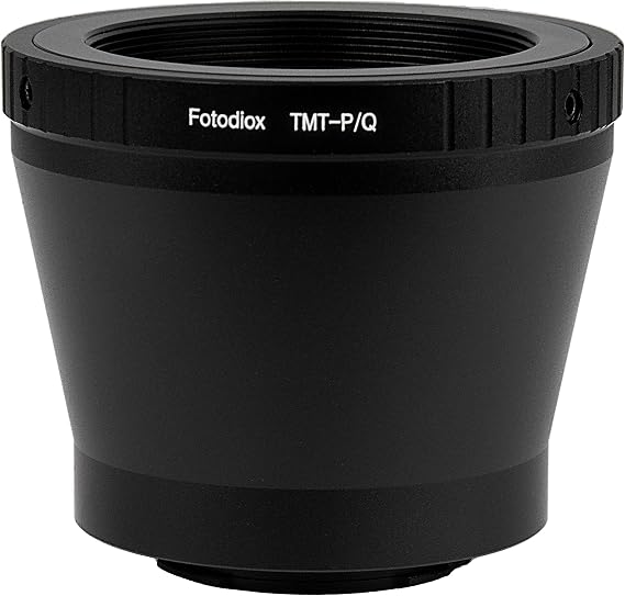 Fotodiox Lens Mount Adapter, T-Mount Lens to Pentax Q-Series Camera, fits Pentax Q Mirrorless Cameras