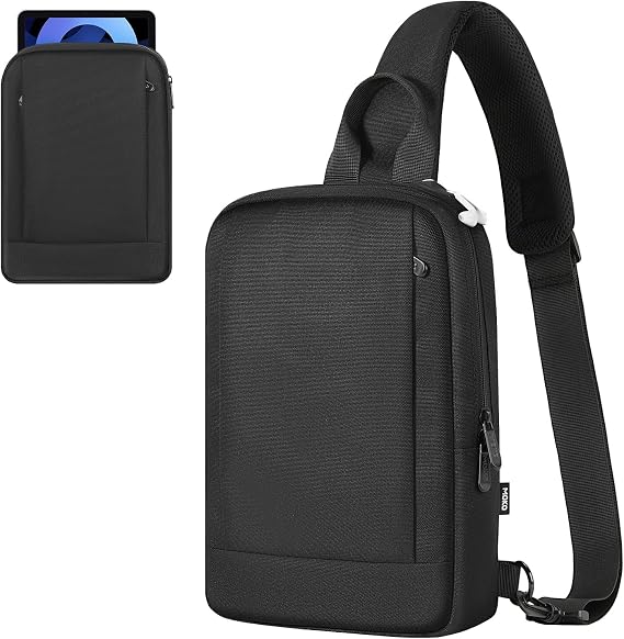 MoKo 9-11 Inch Tablet Shoulder Bag with Multiple Pockets