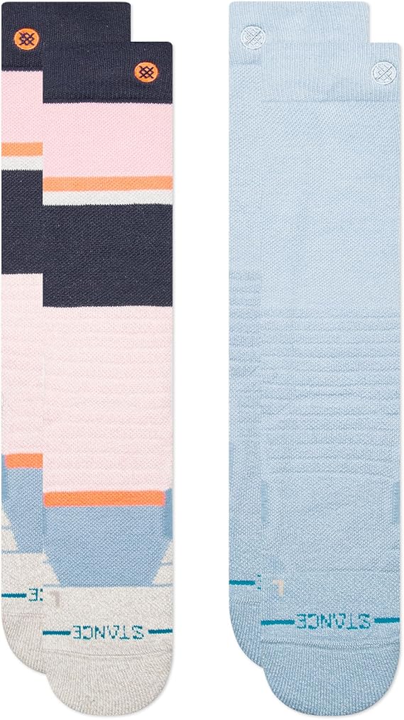 Stance Women's Powdered Mid Poly Snow 2-pack