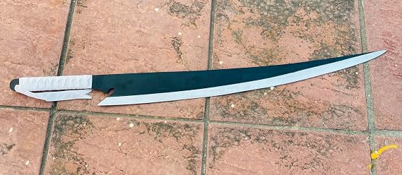 S3135 Anime Ichigo Kurosaki TENSA Zangetsu Zanpakuto Sword Gun Metal Blade 41"