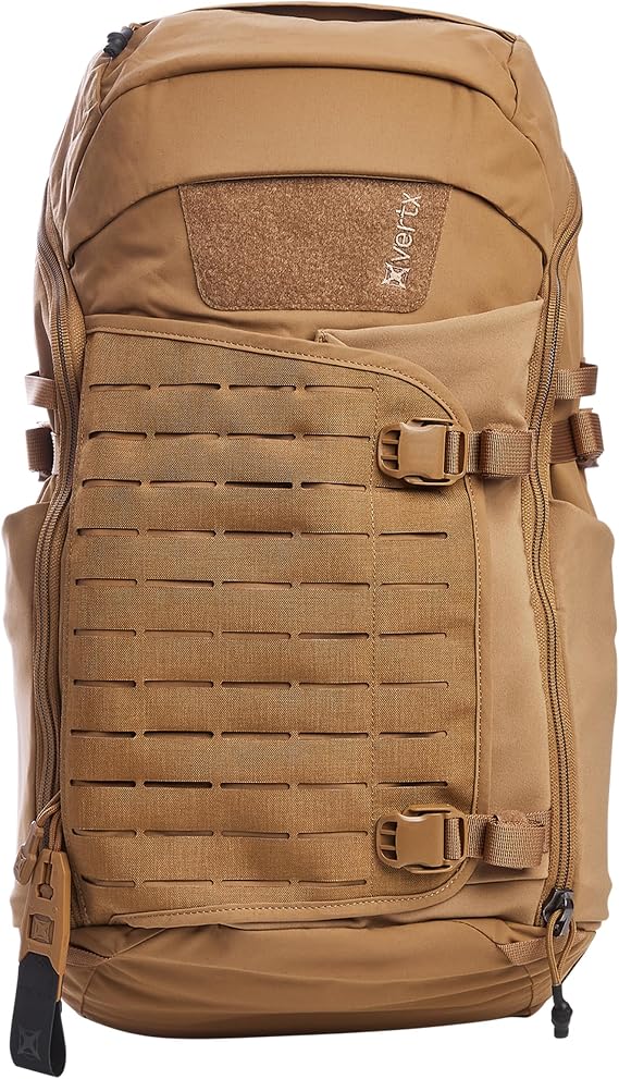 Vertx Siege Backpack - Durable, Water-Resistant with Multiple Compartments for Hiking, Travel, and Everyday Use, Coyote - One Size