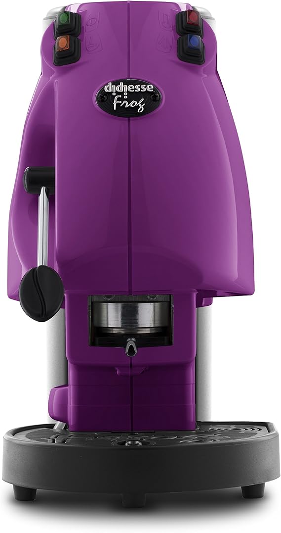 Frog Revolution Italian Espresso Pods Coffee Machine 650 w Purple + 15 pods Mokaor Espresso from 1954
