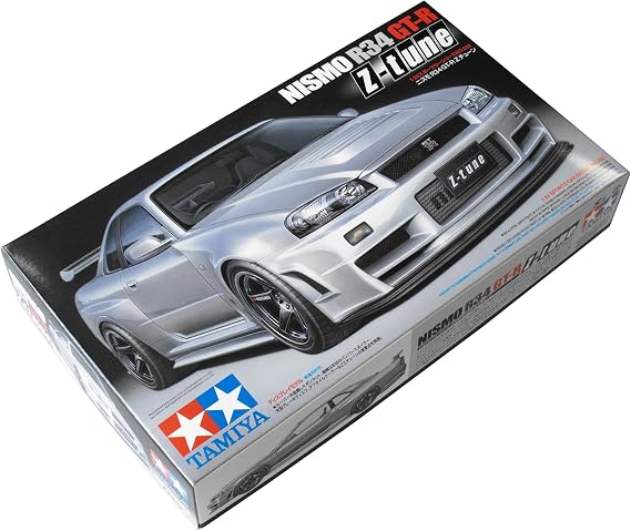 Tamiya Nissan Skyline GT-R R34 - Nismo Z-Tune 1/24 Scale Model Kit 24282