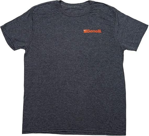 BENELLI Dominate Short Sleeve T Shirt Dark Heather Large