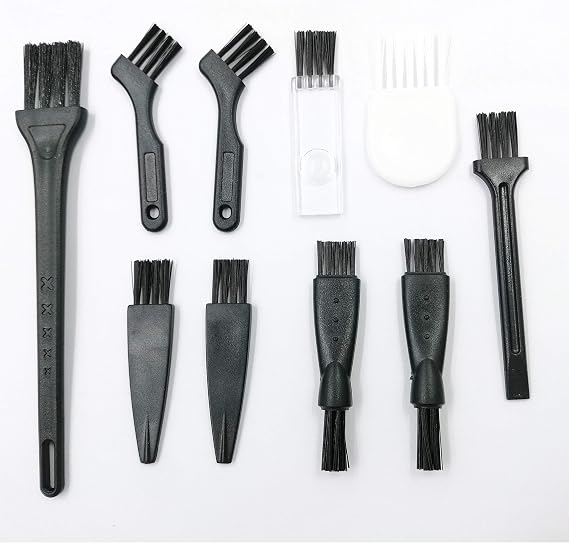 10pcs Electric Shaver Cleaning Brushes, Nylon Mini Cleaning Brush | Electric Razor Cleaning Brushes compatible with Remington, Philips, Wahl, Braun, Remin, Panasonic, Clipper cleaning brush