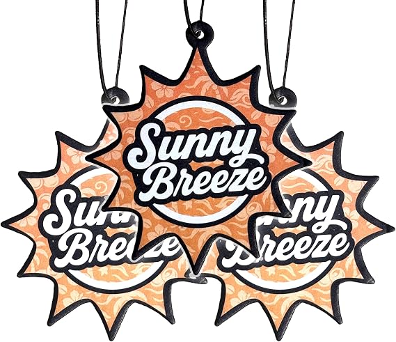 Air Freshener, Coconut, 3inch Edition (3-Pack)