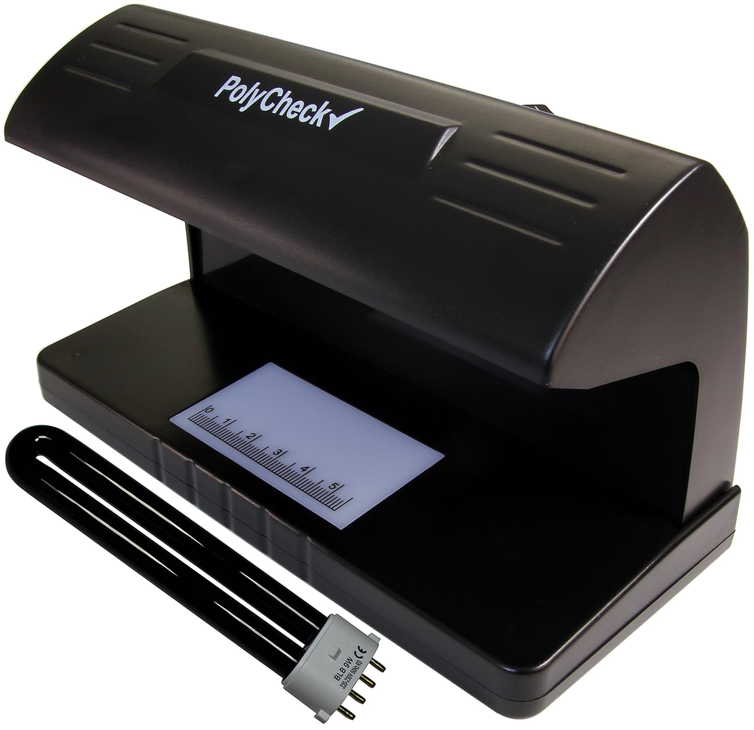 9W UV Bank Note Checker + Spare DuraBulb® Bulb - Detects Forged Money