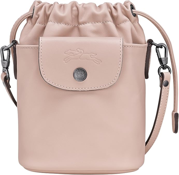 Longchamp Extra Small Le Pliage Xtra Leather Bucket Bag, Nude
