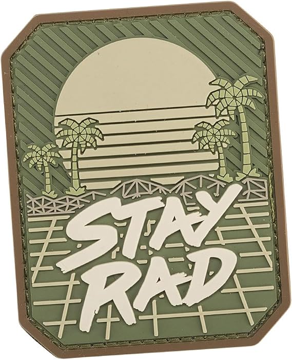 MilSpec Monkey Stay Rad PVC Patch (Multicam)
