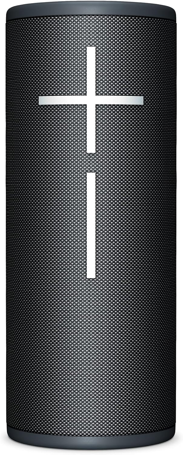 Ultimate Ears BOOM 4 Portable Waterproof Bluetooth Speaker With 360-Degree, Bold, Immersive, Crystal-Clear Sound, Floating Speaker With 15-Hour Battery and 45 m 147 ft Range - Black