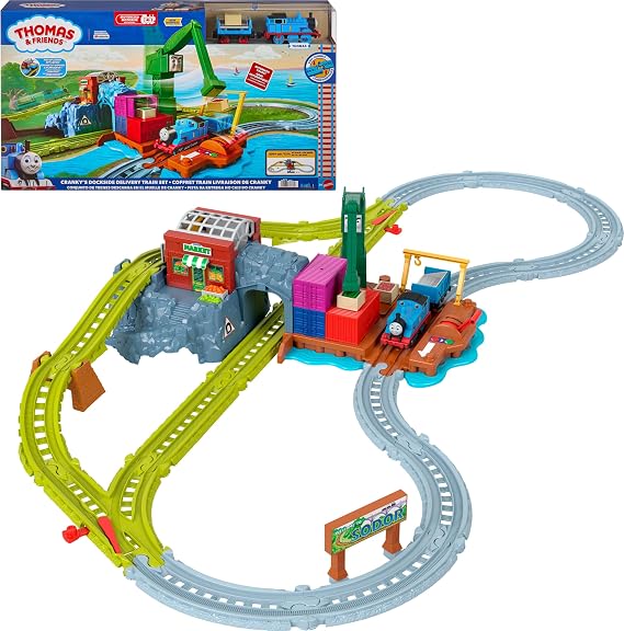 Thomas & Friends Crankys Dockside Delivery Train Set by Fisher-Price