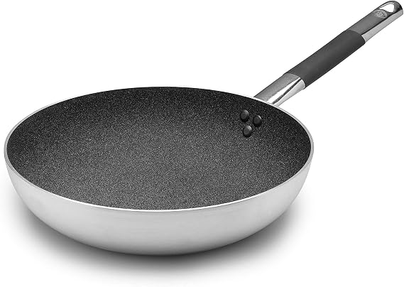 Pentole Agnelli ALSC111BGC28 Linea Shark Skin Frying Pan High Non-Stick Coating 28 cm