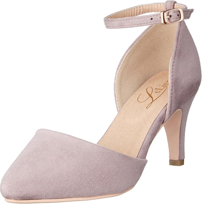 AmiAmi Womens Separate Pointed Toe Strap Memory Foam
