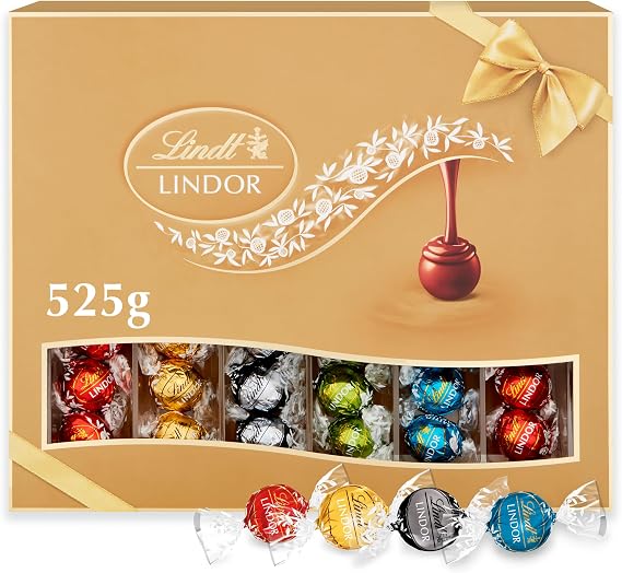 Lindt Lindor Assorted Truffles Gift Box 525g