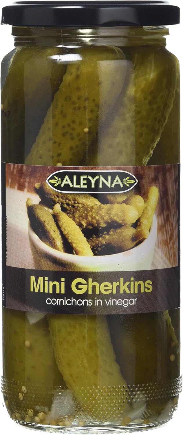 Aleyna Mini Gherkins Cornichons 480 g Pack of 6
