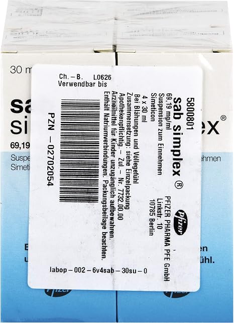 SAB Simplex Suspension 4 x 30 ml