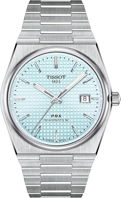 Tissot PRX, Swiss Automatic, 40mm, Ice Blue Dial, Mens Watch