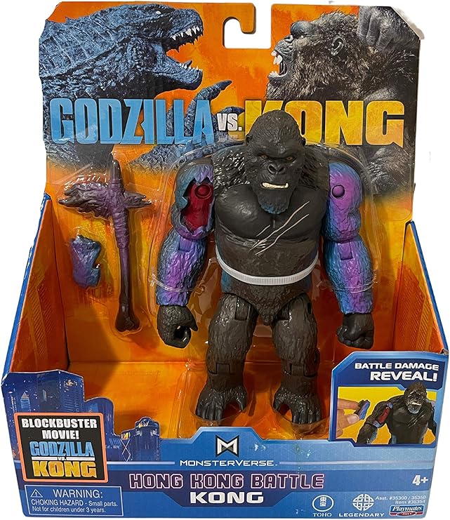 Godzilla vs Kong MonsterVerse Godzilla vs. Kong 6 Hong Kong Battle (Kong 6 Hong Kong Battle)