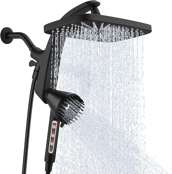Shower Head with Handheld - High Pressure Filtered Hand Held Showerheads