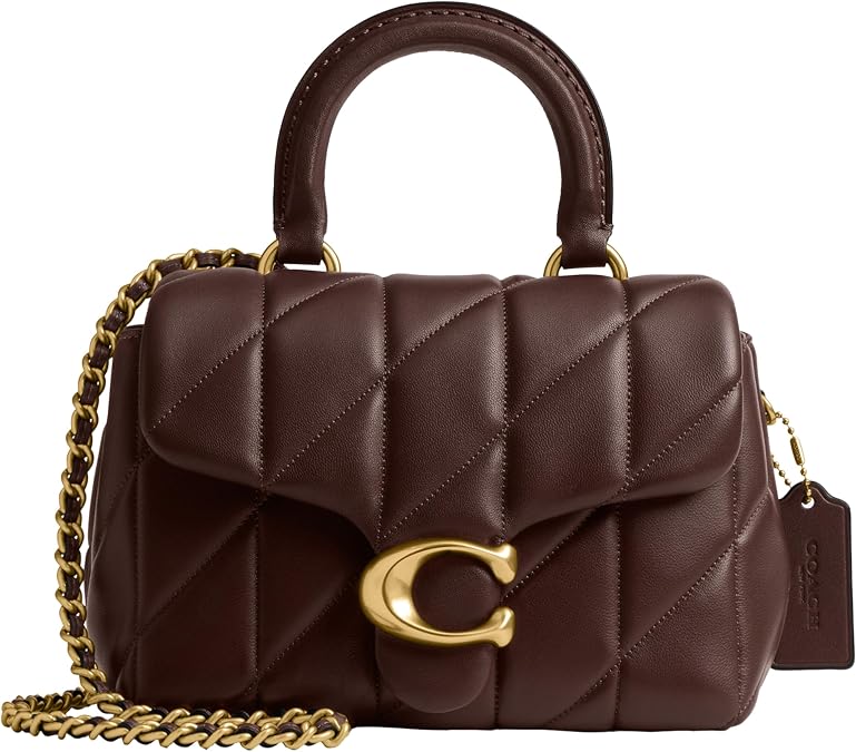 Coach Women's Quilted Leather Tabby Top Handle Bag