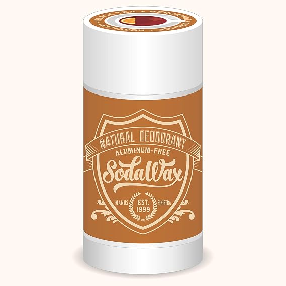 SodaWaxTM Natural Deodorant EARL GREAT (3.3oz/93g) Any 3 Items SHIP FREE