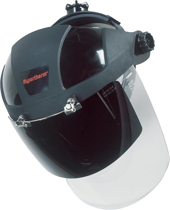 Hypertherm 127239 Face Shield, Dual Clear and Shade 6 Protective Face Shield Helmet